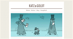 Desktop Screenshot of katzundgoldt.de